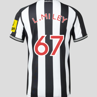 Newcastle United L.MILEY 67 Home Jersey 23-24