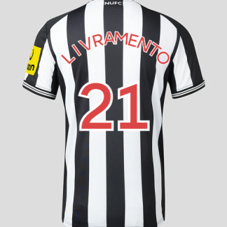 Newcastle United LIVRAMENTO 21 Home Jersey 23-24