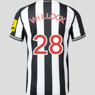 Newcastle United WILLOCK 28 Home Jersey 23-24