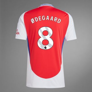 Arsenal Home ØDEGAARD 8 Soccer Jersey 24-25