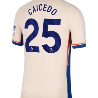 Chelsea Away Caicedo 25 Jersey 24-25