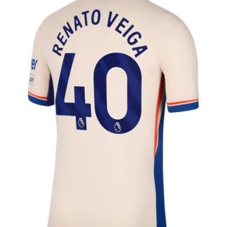 Chelsea Away Renato Veiga 40 Jersey 24-25
