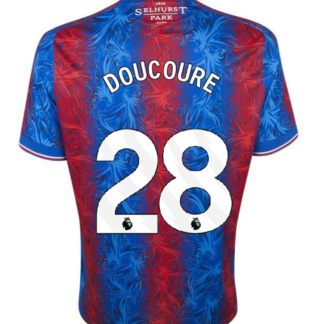 Crystal Palace Home DOUCOURE 28 Jersey 24-25