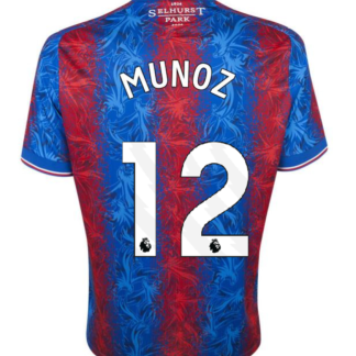 Crystal Palace Home MUNOZ 12 Jersey 24-25