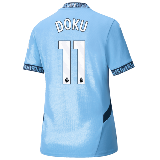 Manchester City Jérémy Doku 11 Home Women's Jersey 24-25