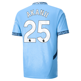 Manchester City Manuel Akanji 25 Home Jersey 24-25