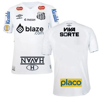 Santos FC Home Campeonato Paulista Jersey 24-25 (Full Sponsor)