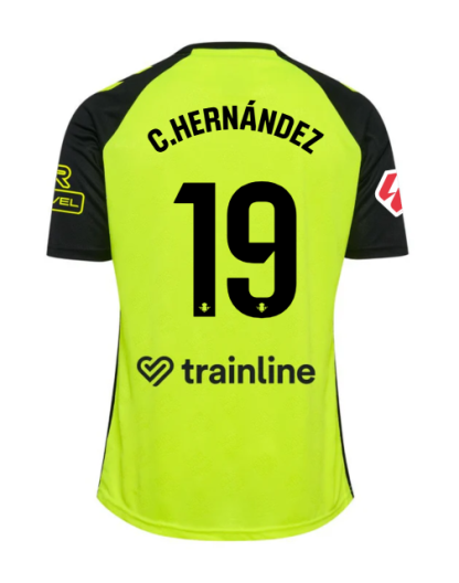 Real Betis Away C.HERNÁNDEZ 19 Jersey 24-25