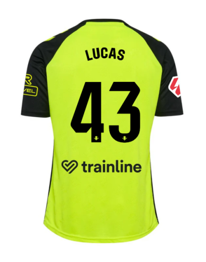 Real Betis Away LUCAS 43 Jersey 24-25