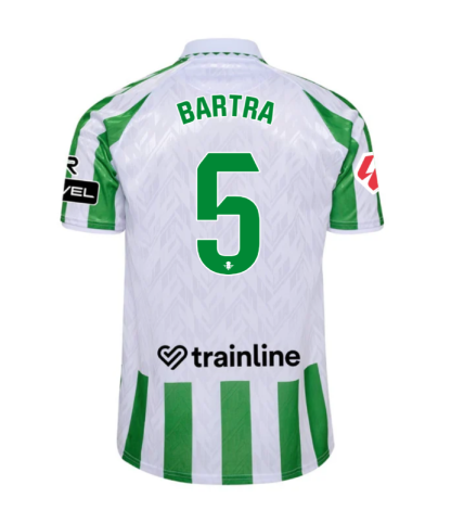 Real Betis Home BARTRA 5 Jersey 24-25
