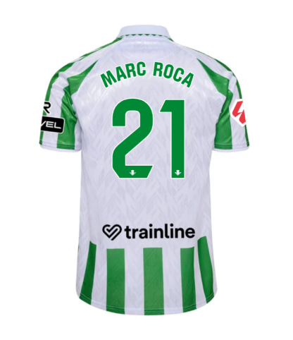 Real Betis Home MARC ROCA 21 Jersey 24-25