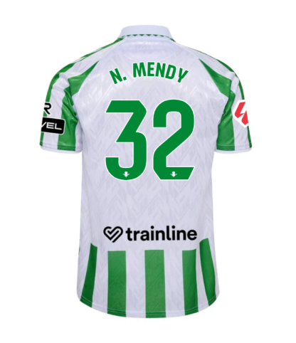 Real Betis Home N. MENDY 32 Jersey 24-25