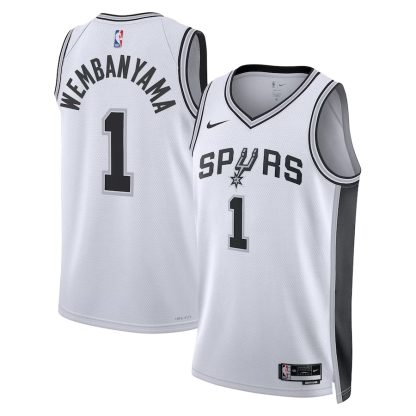 San Antonio Spurs Association Edition Swingman Jersey White Victor Wembanyama Unisex