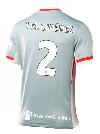 Atletico Madrid Away J.M. GIMÉNEZ 2 Champions League Jersey 24-25