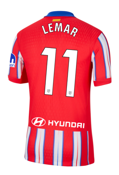 Atletico Madrid Home LEMAR 11 Laliga Jersey 24-25