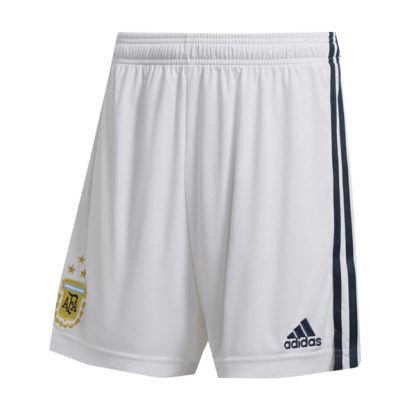 Argentina Home Soccer Short White 3 Star 2022