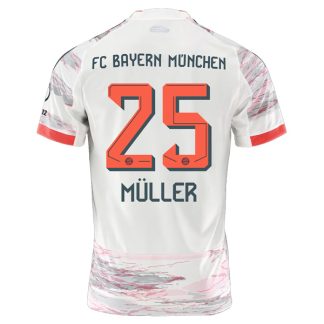 25-26 Bayern Munich FC Away MÜLLER 25 Jersey