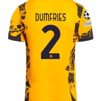 Inter Milan Champions League Final DUMFRIES 2 Jersey 24-25