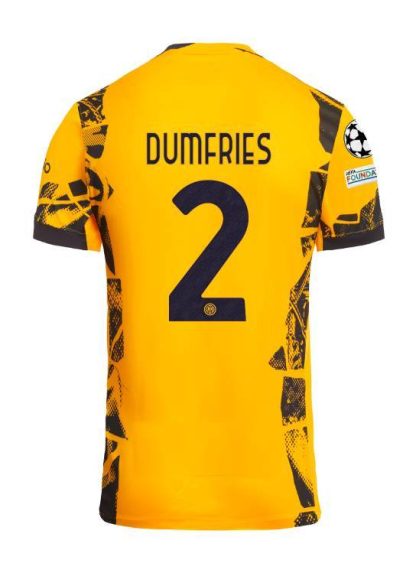 Inter Milan Champions League Final DUMFRIES 2 Jersey 24-25