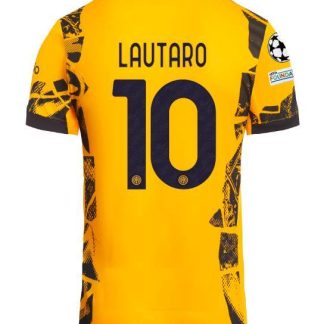 Inter Milan Champions League Final LAUTARO 10 Jersey 24-25