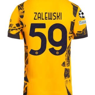 Inter Milan Champions League Final ZALEWSKI 59 Jersey 24-25