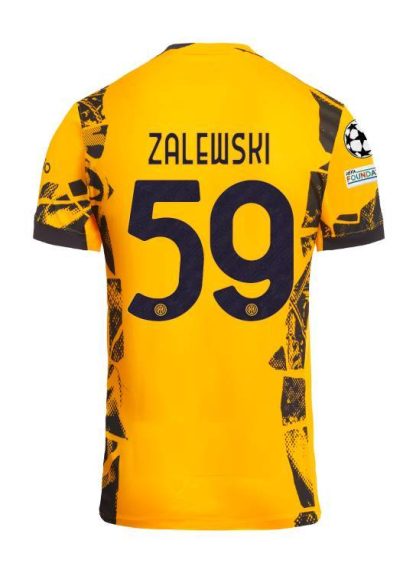 Inter Milan Champions League Final ZALEWSKI 59 Jersey 24-25
