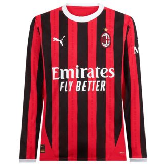 AC Milan Home Long Sleeve Jersey 24-25