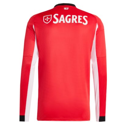 Benfica Home Long Sleeve Jersey 25-26 - Image 2
