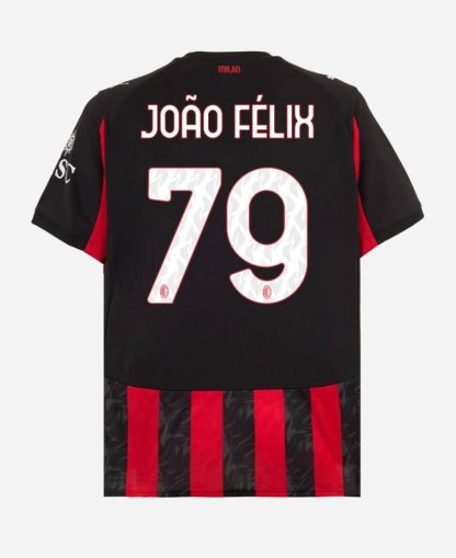 AC Milan Home JOÃO FÉLIX 79 Jersey 25-26