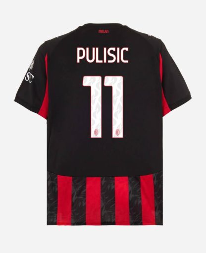 AC Milan Home PULISIC 11 Jersey 25-26