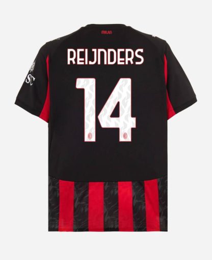 AC Milan Home REIJNDERS 14 Jersey 25-26