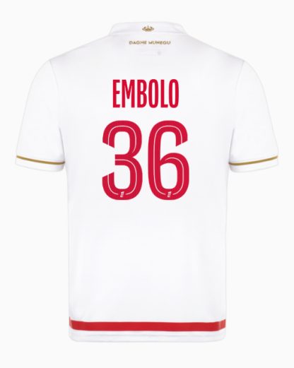 AS Monaco Home EMBOLO 36 Jersey 25-26
