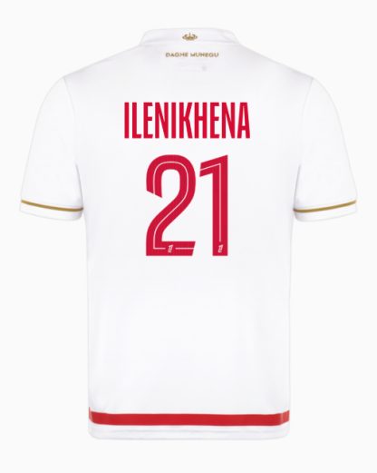 AS Monaco Home ILENIKHENA 21 Jersey 25-26