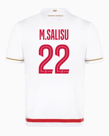 AS Monaco Home M.SALISU 22 Jersey 25-26