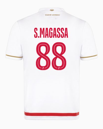 AS Monaco Home MAGASSA 88 Jersey 25-26