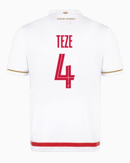 AS Monaco Home TEZE 4 Jersey 25-26