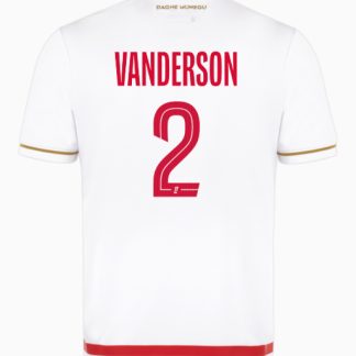 AS Monaco Home VANDERSON 2 Jersey 25-26