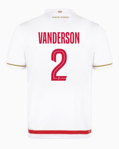 AS Monaco Home VANDERSON 2 Jersey 25-26