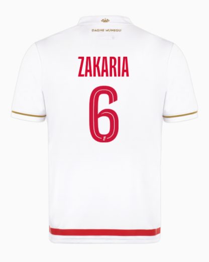 AS Monaco Home ZAKARIA 6 Jersey 25-26