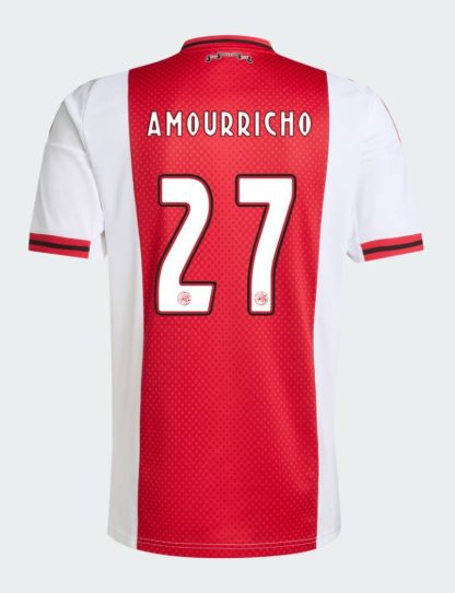 Ajax Home AMOURRICHO 27 Jersey 25-26