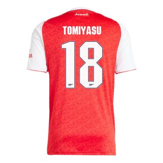 Arsenal Home TOMIYASU 18 Champions League Jersey 25-26