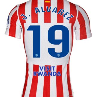 Atletico Madrid Home J. ALVAREZ 19 Jersey 25-26