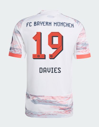 Bayern Munich Away Davies 19 Jersey 25-26