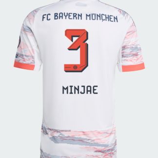 Bayern Munich Away Minjae 3 Jersey 25-26