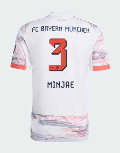 Bayern Munich Away Minjae 3 Jersey 25-26