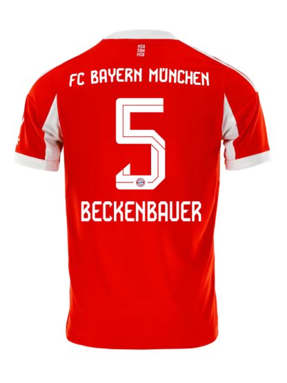 Bayern Munich Home Beckenbauer 5 Jersey 25-26