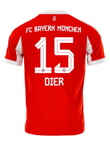 Bayern Munich Home Dier 15 Jersey 25-26