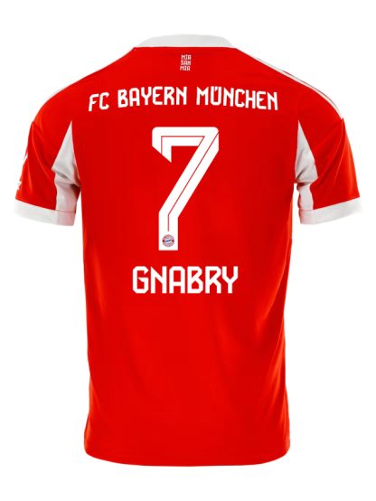 Bayern Munich Home Gnabry 7 Jersey 25-26