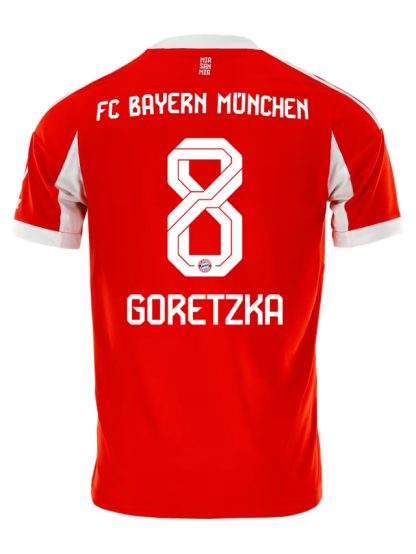 Bayern Munich Home Goretzka 8 Jersey 25-26