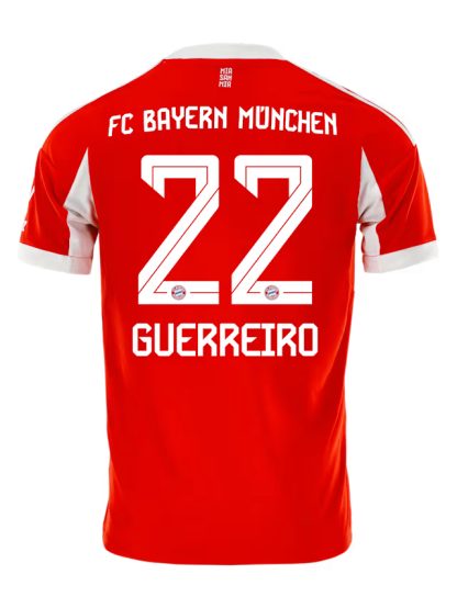 Bayern Munich Home Guerreiro 22 Jersey 25-26